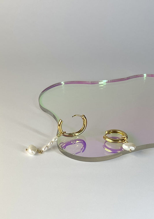 Perles de vie - 18k - Boucles d'oreilles - Maison Dagmar